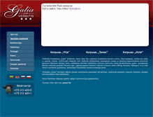 Tablet Screenshot of galia.lt